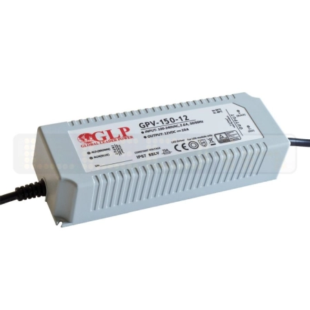 Zasilacz LED GPV-150-12 10A 120W 12V, IP67