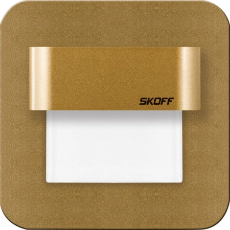 SKOFF Oprawa LED SALSA mosiądz mat [obud. Aluminium + lakier] WW (biały ciepły)