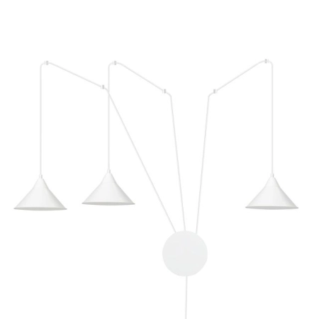 EMIBIG LAMPA SUFITOWA ABRAMO 3 WHITE 159/3 EAN 5901738894150