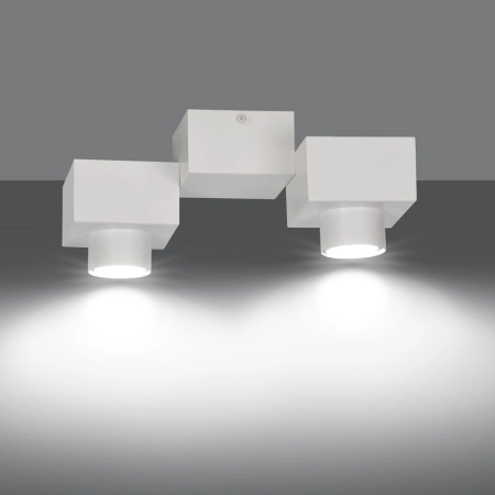 EMIBIG LAMPA SUFITOWA OPTIX 2A WHITE 823/2A EAN 5901738894891