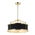 Lampa wisząca Orlicki Design OR84139 Stanza Gold Nero S 5903689784139