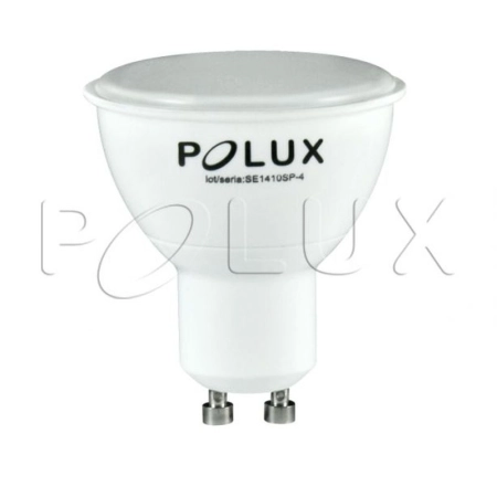 REFLEKTOR LED POLUX PLATINUM GU10 230V SMDWW 500LM PBT+CV