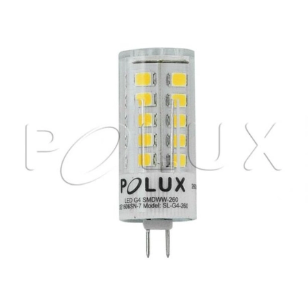 LAMPA LED POLUX JC G4 12V WWSMD 260LM