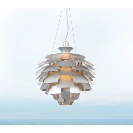 Step into Design Lampa wisząca ARCHI srebrna 48 cm ST-9021S silver
