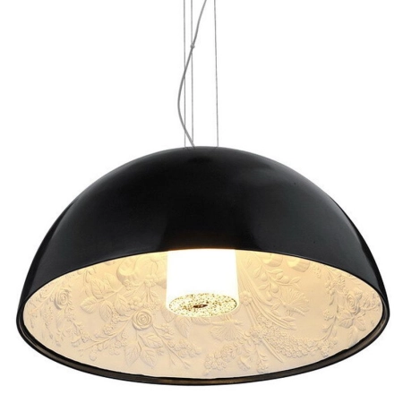 Lampa wisząca FROZEN GARDEN czarna matowa 60 cm ST-7049 black matt