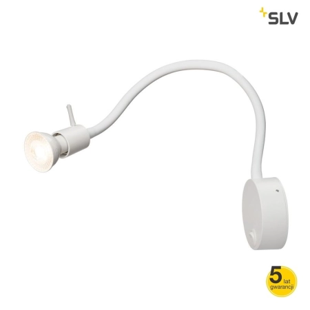SLV 1002607 DIO FLEX PLATE QPAR51 WL lampa naścienna wewnętrzna kolor biały
