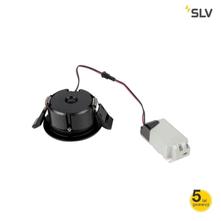 SLV 1003036 DINGILO lampa sufitowa LED wbudowana wewnętrzna kolor czarny wychylna