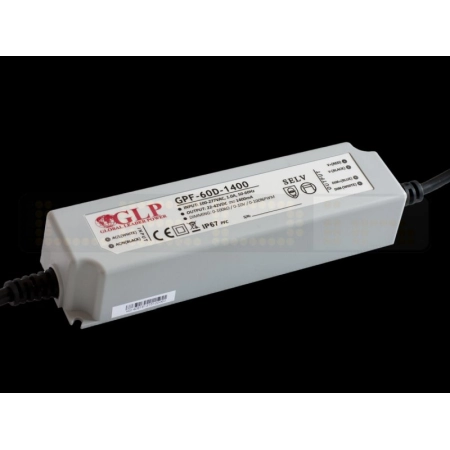 Zasilacz LED GPF-60D-1400 1400mA 58.8W 45V, IP67