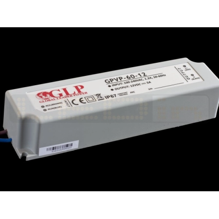 Zasilacz LED GPVP-60-12 5A 60W 12V, IP67